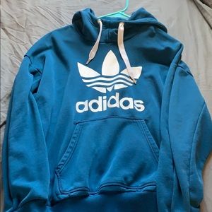 Royal blue Adidas hoodie